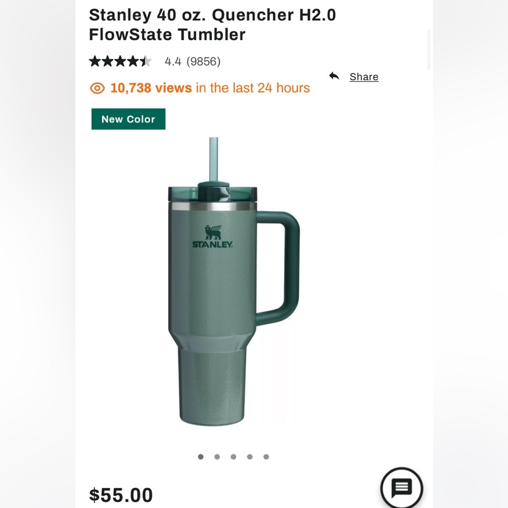 Stanley 40 oz. Quencher H2.0 FlowState Tumbler